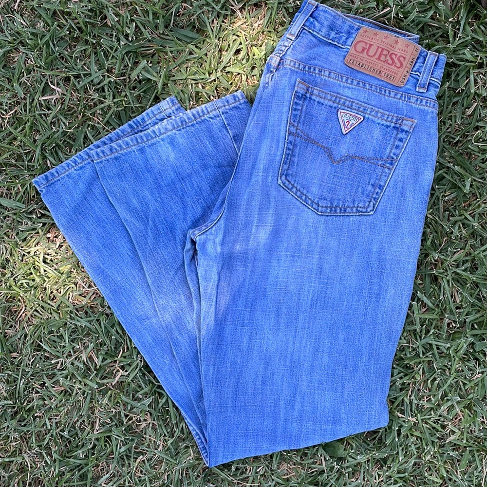 guess authentic blue jeans for sale !! super cute original jeans ! , low rise